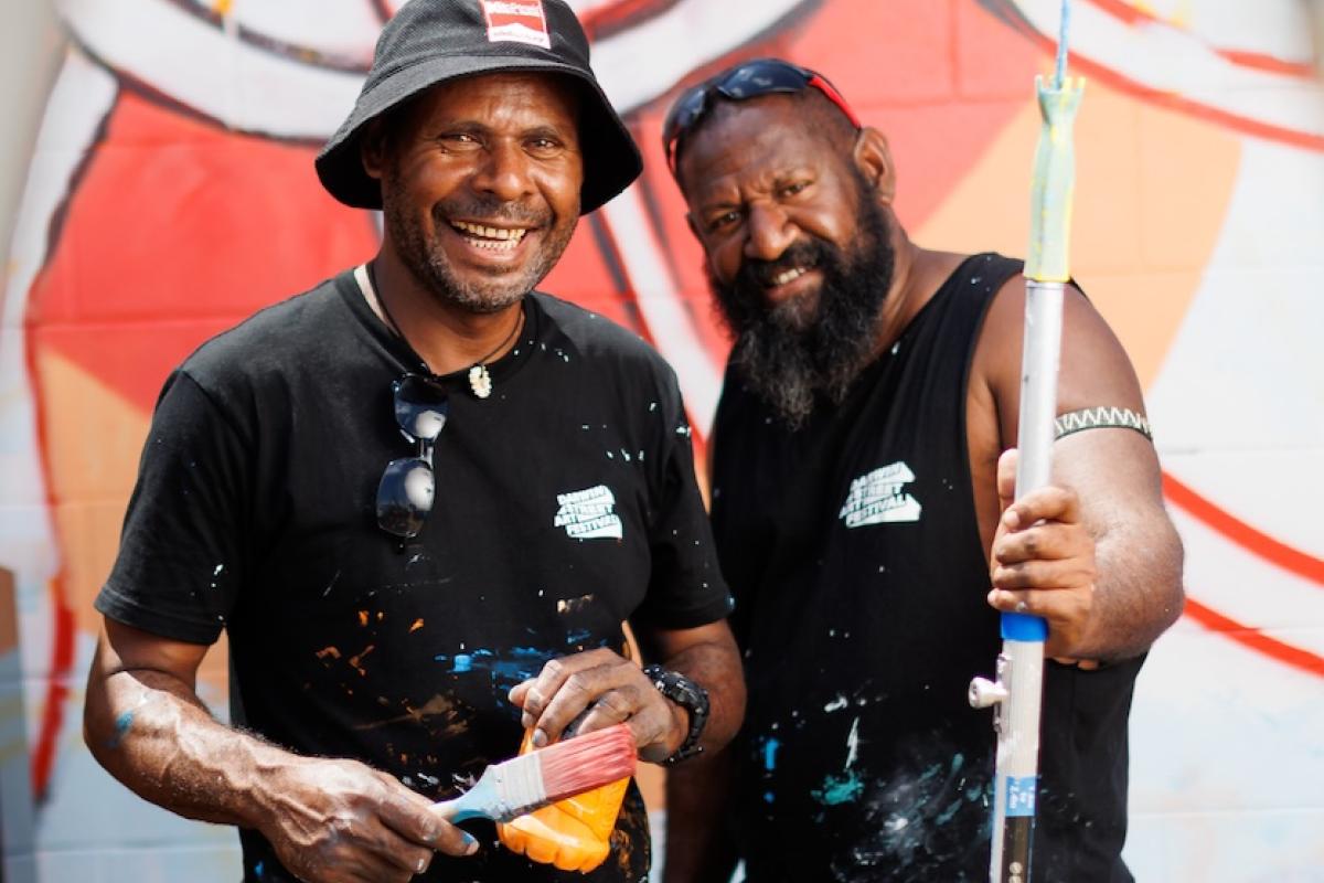 Morgan Lavapo & Robert Banasi