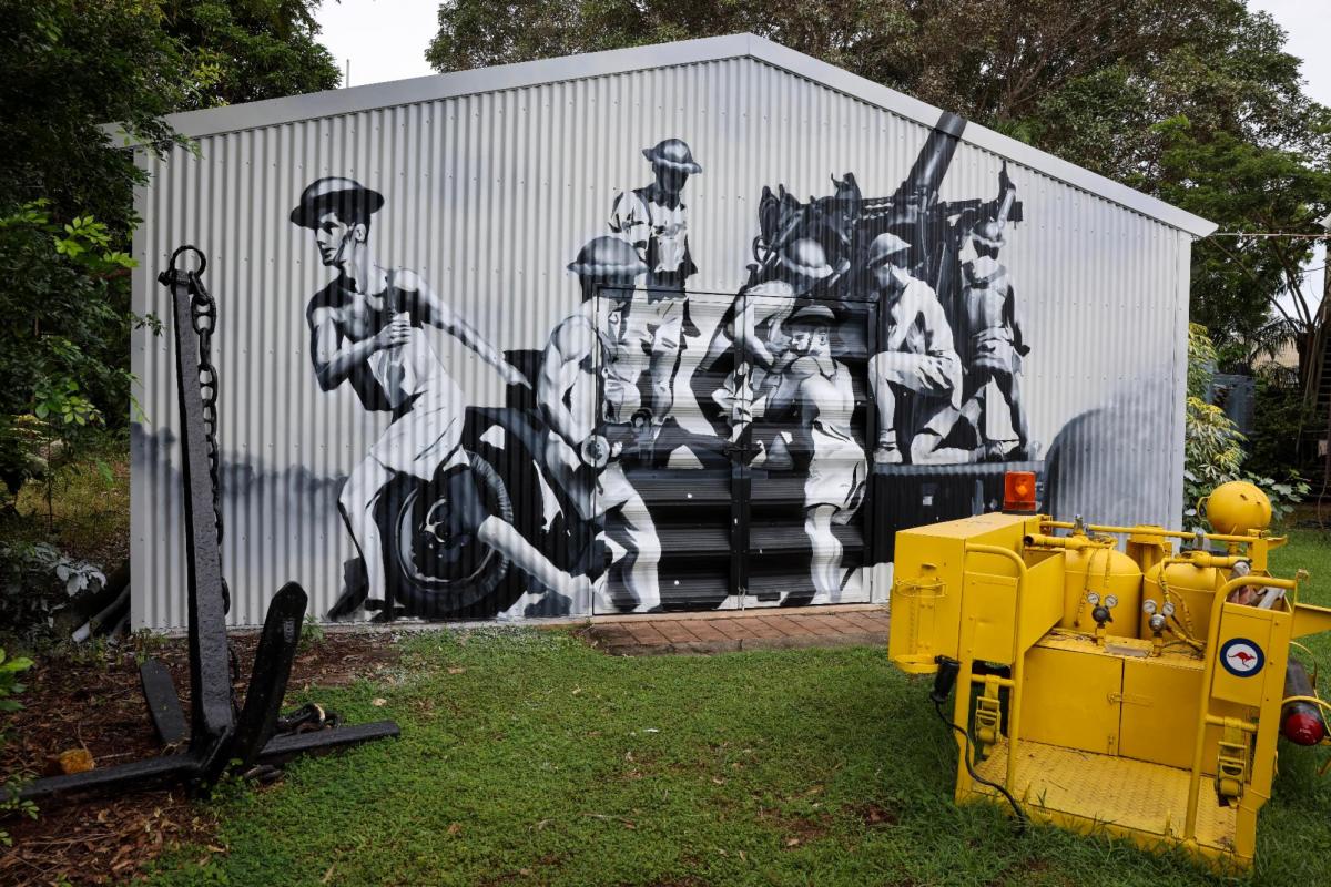 Wall of Darwin Military Museum