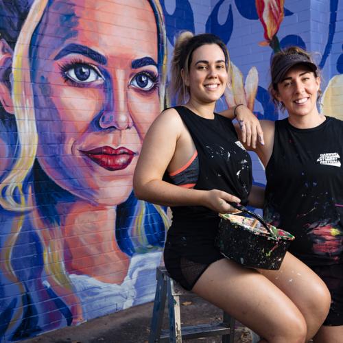 Miss Polly & Shona Lee Griffen