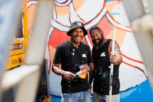 Morgan Lavapo & Robert Banasi