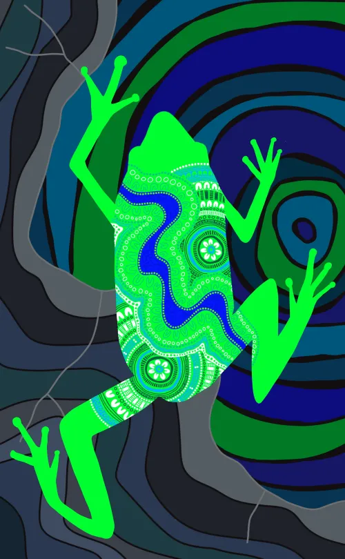 Frog by Sarrita King